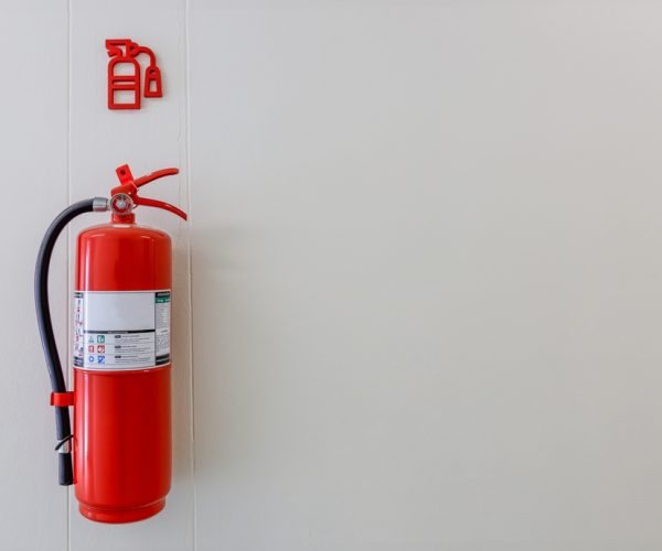 Fire,Extinguisher,In,Case,Of,A,Fire,Emergency.,Injection,Fire